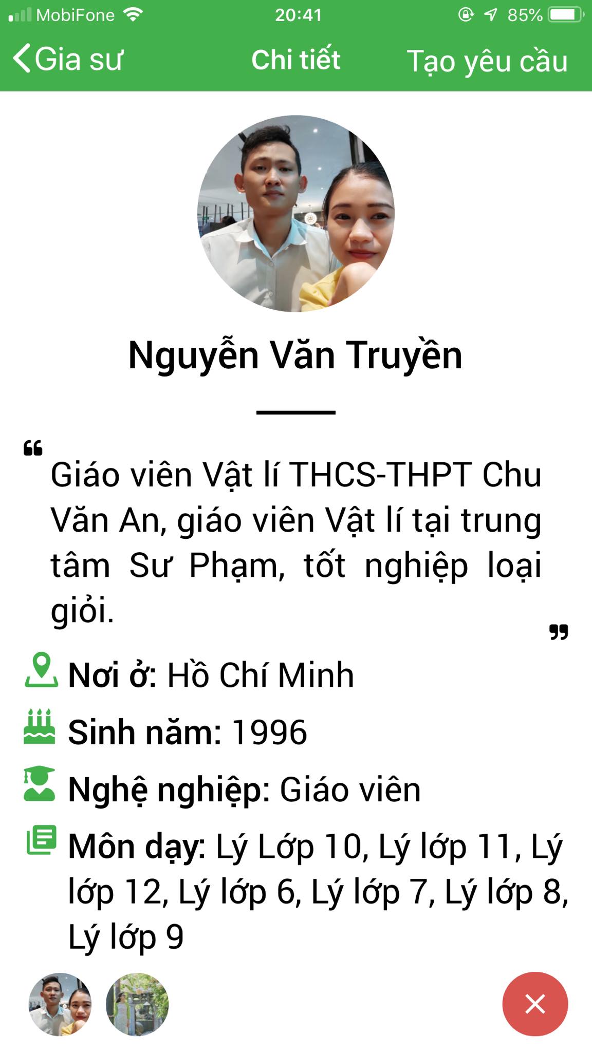 App Daykemtainha.vn Lý lớp 6